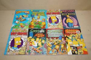 8 Simpsons Special Edition Comic Books