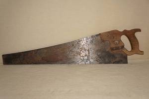 Disston D-8 26 Skew Back Rip Saw 8ppi