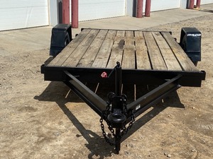 Homemade Single-Axle Utility  Equipment Trailer