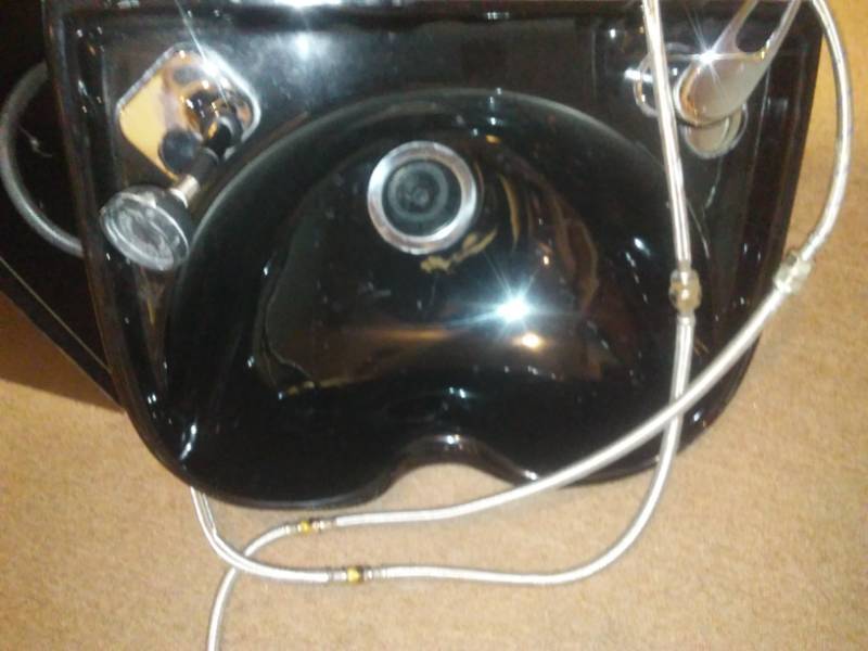 lot 84 image: Hair Wash Station. Includes sink & cabinet & much more