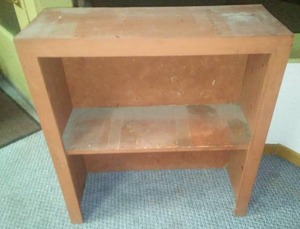 lot 2 image: Shelving unit.