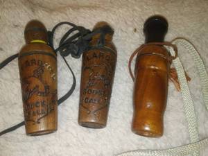 lot 23 image: 3 Mallard Duck Decoys  wood