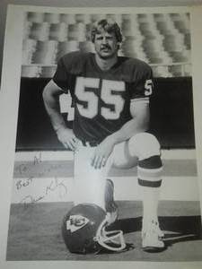 lot 27 image: Concordia College Sport Star photographs Hockey Team, Barry Bennett, Dave Klug, Autographed K.C. Chiefs.