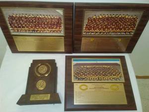 lot 37 image: Concordia College Football Team Photos. 1988 and 90s