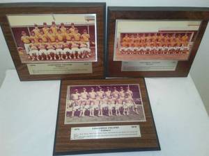 lot 38 image: Concordia College Baseball Team Photos. 70s