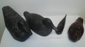 lot 46 image: Duck Decoys and Carvings (4)