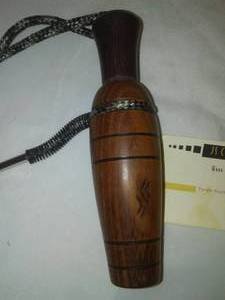 lot 47 image: Custom made Duck Call and Case.