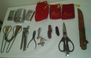 lot 56 image: Outdoor supplies -fishing, hunting, Camping, Jon-e handwarmers.