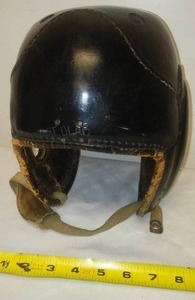 lot 69 image: Leather football helmet. Vintage - St. Olaf.