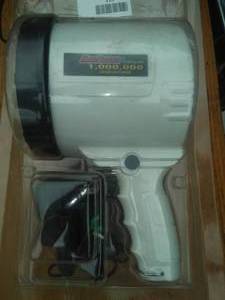 lot 113 image: 1,000,000 candlepower beam flashlight.