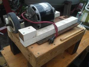 lot 121 image: Electric Grinder, signal flares, advertising,  clock & more.
