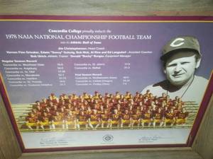 lot 134 image: Concordia College 1979 National Championship Football team & more.