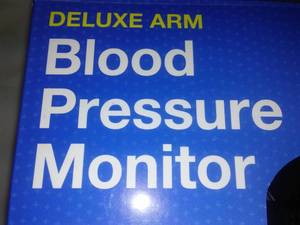 lot 137 image: Blood Pressure Monitor - like new.