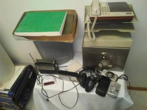 lot 185 image: Office, Cameras & more.