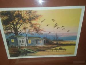 lot 209 image: Artwork 2 numbered prints & Hibbing memorabilia.  Raedeke,Hugh Reynolds