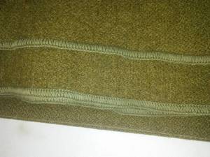 lot 233 image: Green Wool Army blanket Vintage