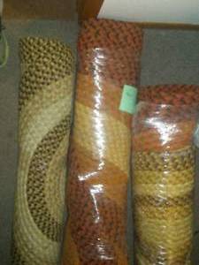 lot 236 image: 4 braided Rugs