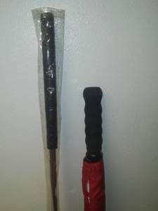 lot 241 image: 2 Golf Umbrellas nice, one is State Bank & Trust.