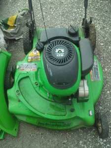 lot 247 image: Lawn Boy 4 in 1 push Mower  running