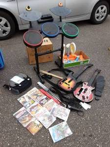 Wii Games, Guitar Hero, Drums, Sports Plug & Play Game