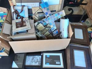 Large Lot Of Picture Frames