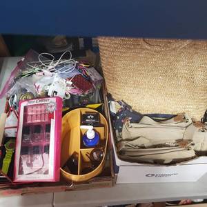 Lot Of New Young Girl Purses, Watch, Accessories, Misc.