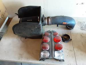 lot 11 image: K&N Cold Air Intake With Hardware & Taillights