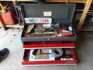 lot 46 image: Craftsman Tools Box & Contents