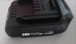 lot 3 image: Truett 20V Lithium Battery Pack...