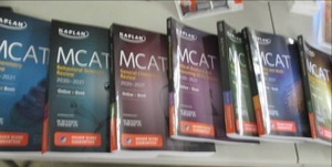 lot 67 image: MCAT Assorted Review Books...