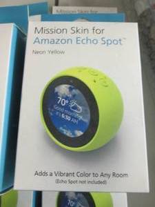 lot 73 image: 6 Mission Skins for Amazon Echo Spo...
