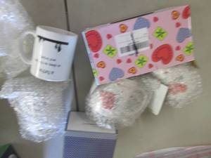 lot 96 image: 4 Assorted Gift Mugs...