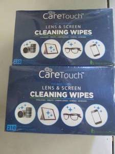 lot 97 image: 2-210 ct Packs Lens & Screen Wipes...