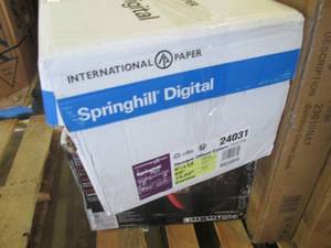 lot 113 image: Case of Springhill Digital 8.5x14 C...