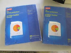 lot 115 image: 2 -200 pl Top Loading Sheet Protect...