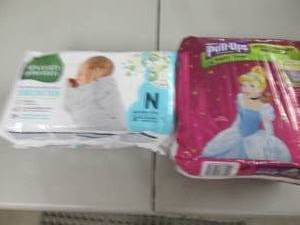 lot 147 image: Seventh Generation Size N Diapers 3...