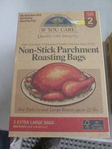 lot 157 image: 5-2pk XL Non-Stick Parchment Roasti...