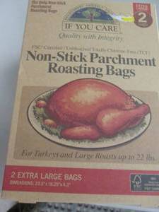 lot 158 image: 5-2pk XL Non-Stick Parchment Roasti...