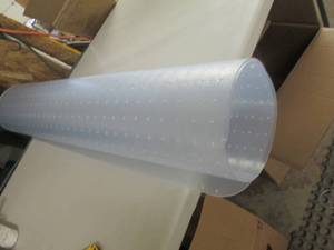lot 163 image: Floortex PVC Chairmat Lipped 36x48 ...