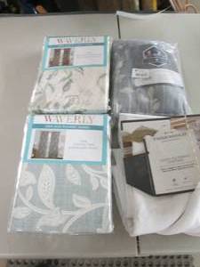 lot 175 image: 4 Assorted Curtain Panels...