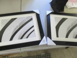 lot 205 image: 2- 11x1414x18 Frames...