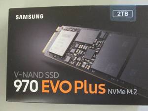 lot 229 image: Samsung 970 EVO SSD 2TB - M.2 NVMe ...