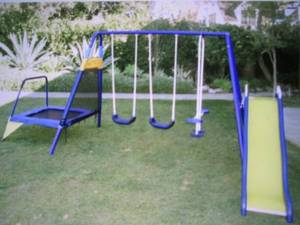 lot 248 image: Sportspower Almansor Metal Swing, S...
