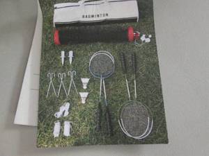 lot 252 image: Badminton Set open box...