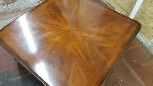 lot 55 image: Contemporary Oak Coffee Table by Bernhardt Furniture