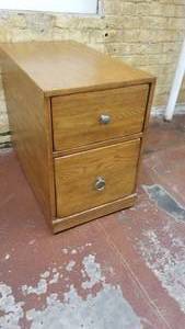 lot 122 image: Heavy Duty Rolling File Cabinet