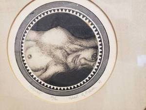 lot 28 image: Robert Malone Original Lucite Engraving Starlet 3540