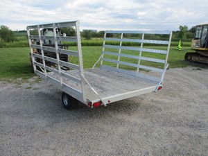 2005 TRITON ALUMINUM UTILITY TRAILER