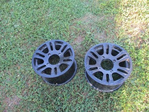 2-  14 IN. ALUMINUM RIMS