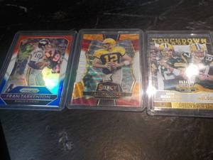 lot 25 image: Fran Tarkenton and Aaron Rodgers Ca...